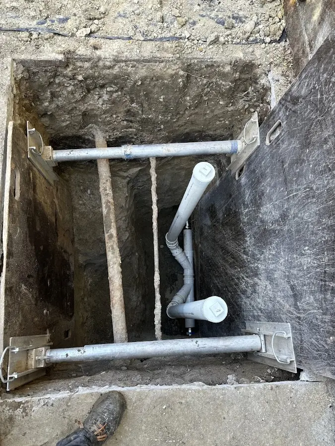 Experienced plumber completing Gas Line Repair work in Leon Valley